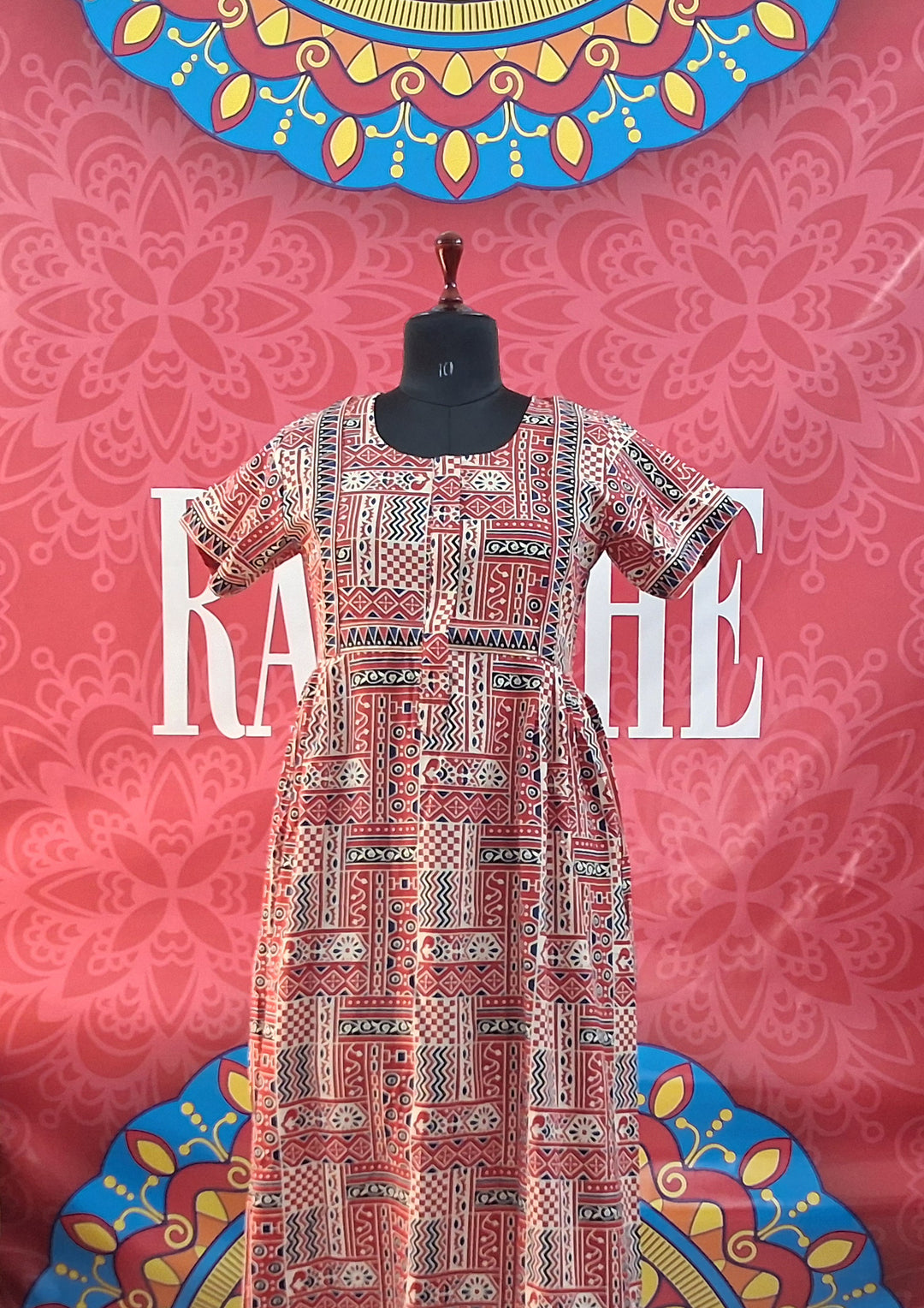 Jaipuri Border Maxi
