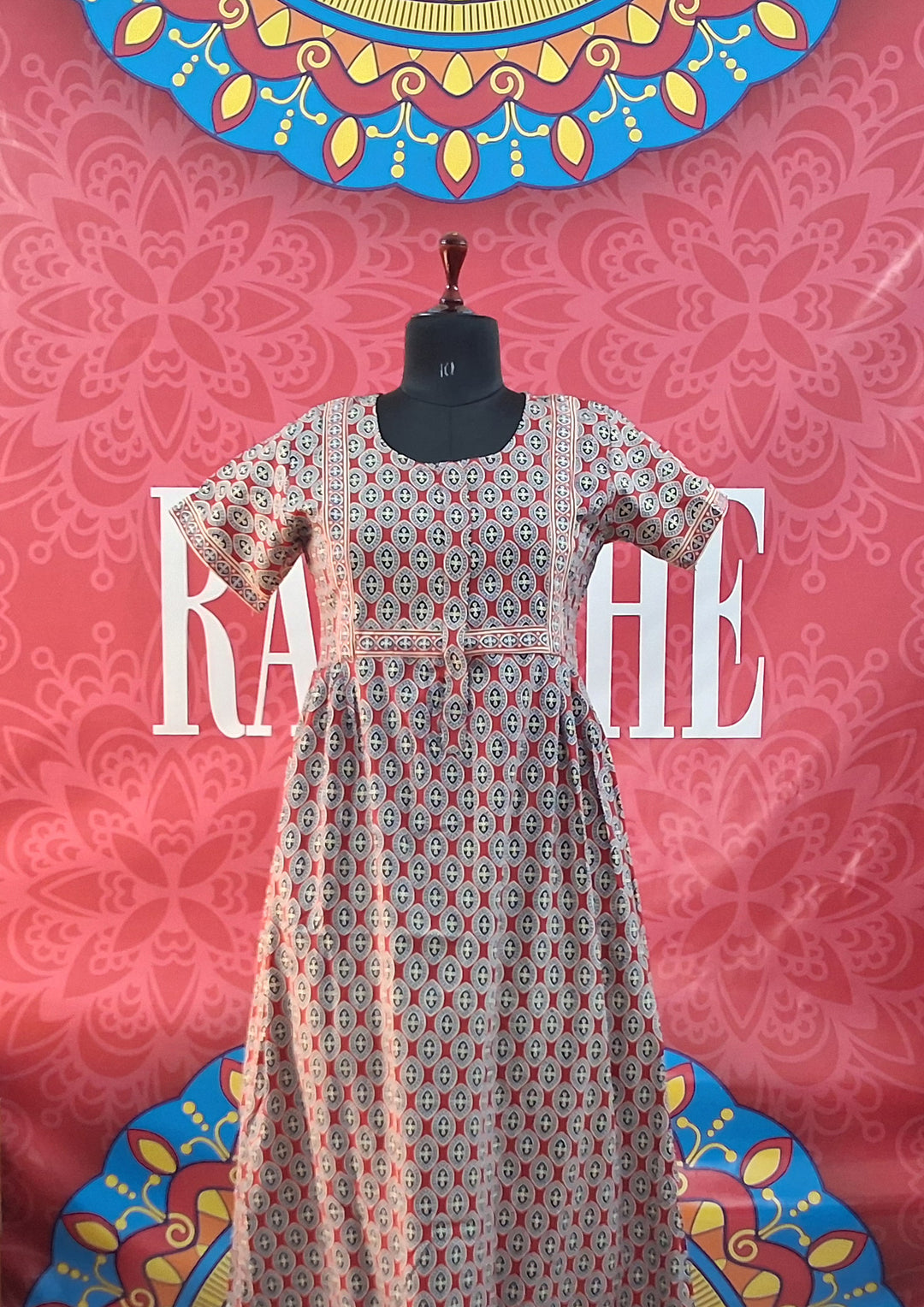 Jaipuri Border Maxi