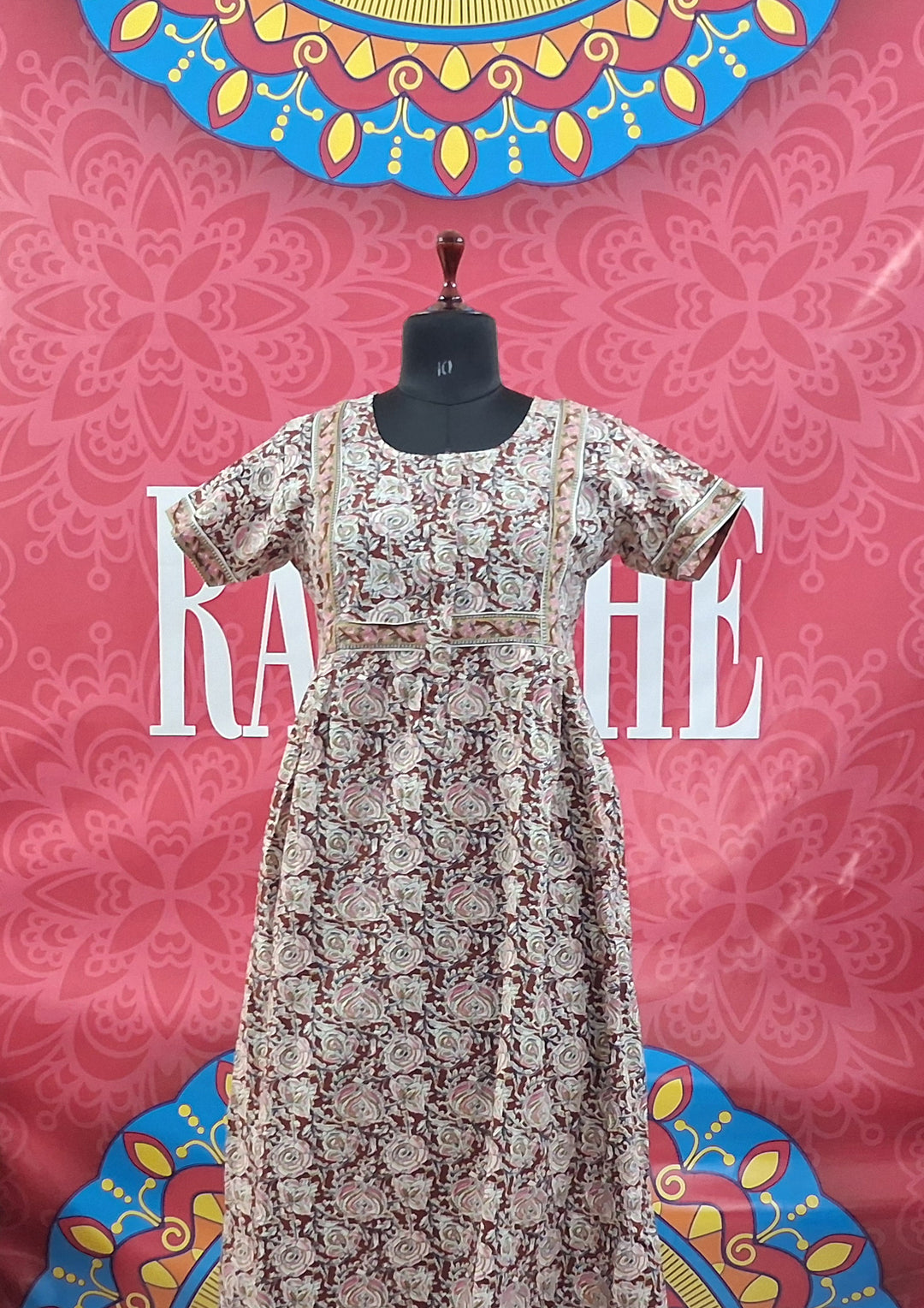 Jaipuri Border Maxi