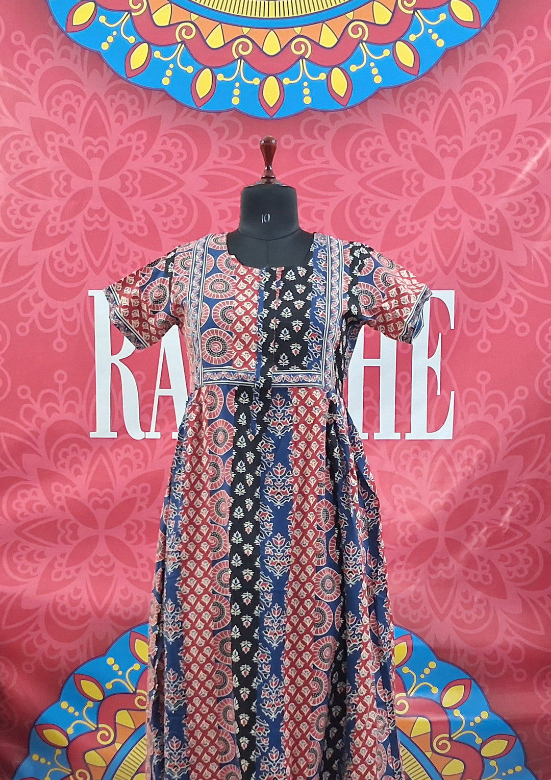 Jaipuri Border Maxi