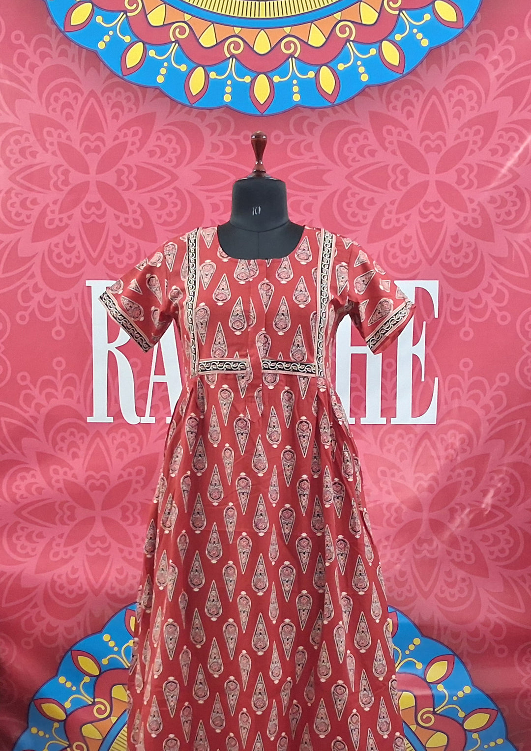 Jaipuri Border Maxi
