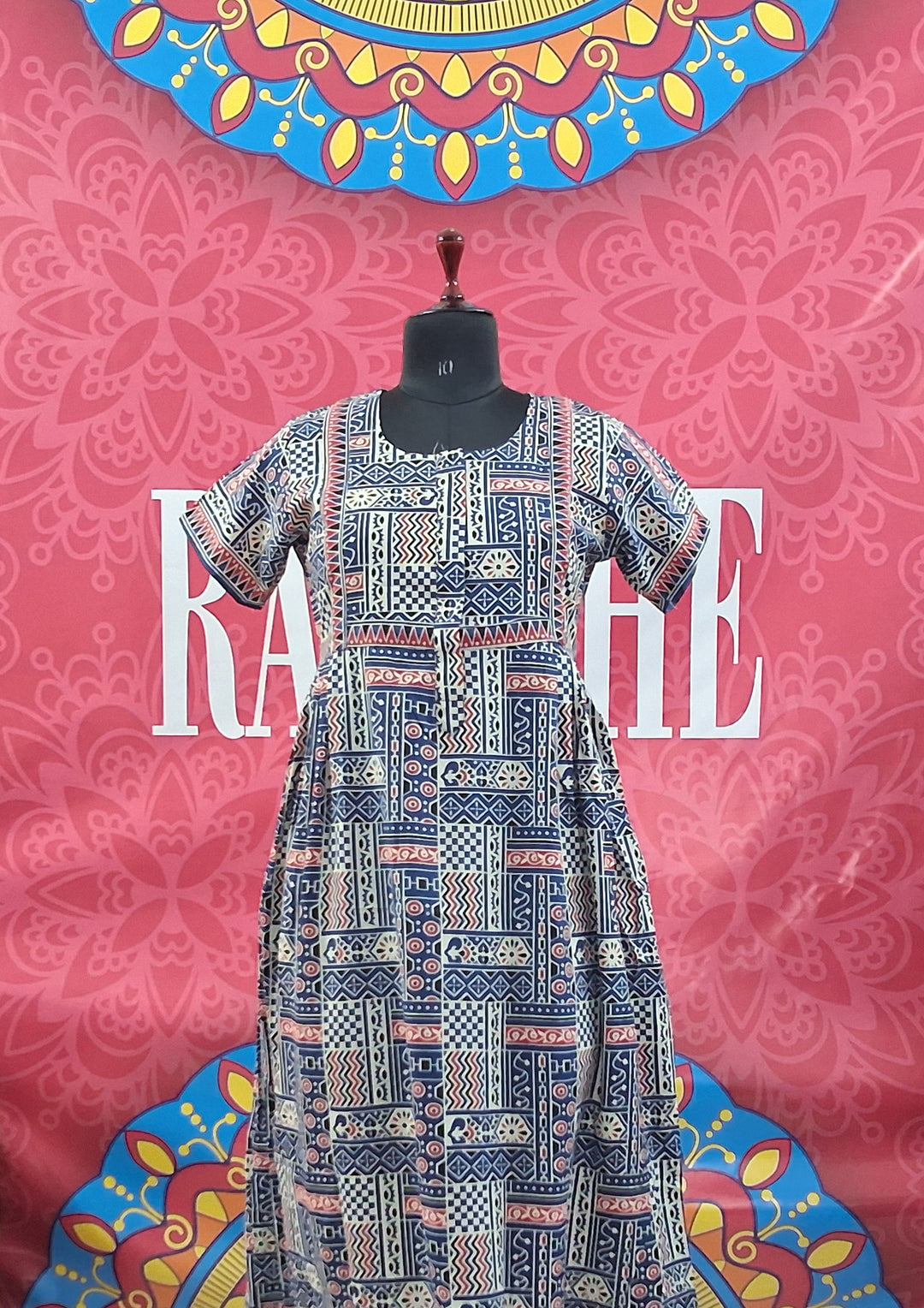 Jaipuri Border Maxi