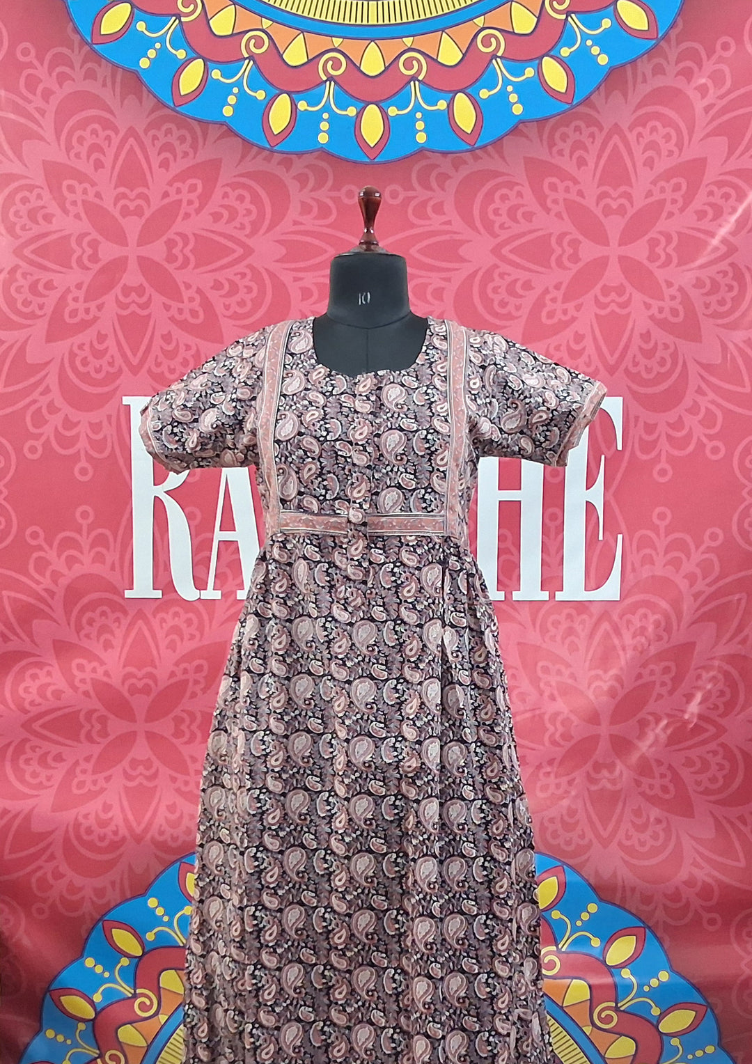 Jaipuri Border Maxi
