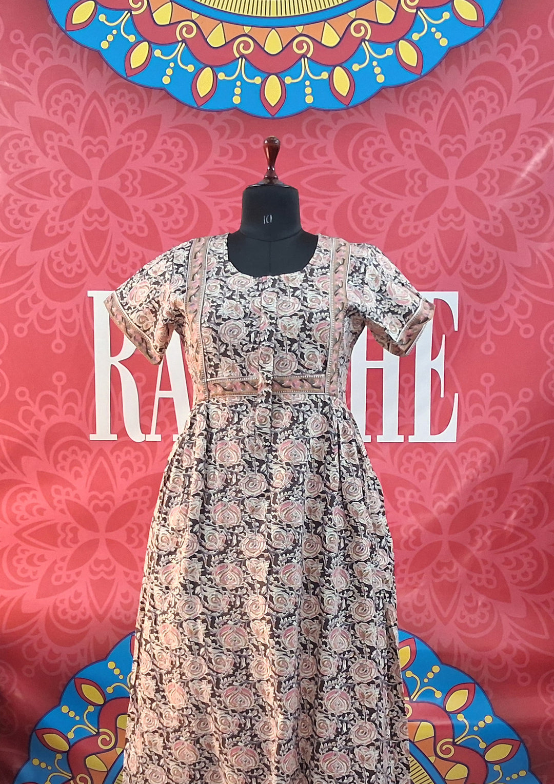 Jaipuri Border Maxi