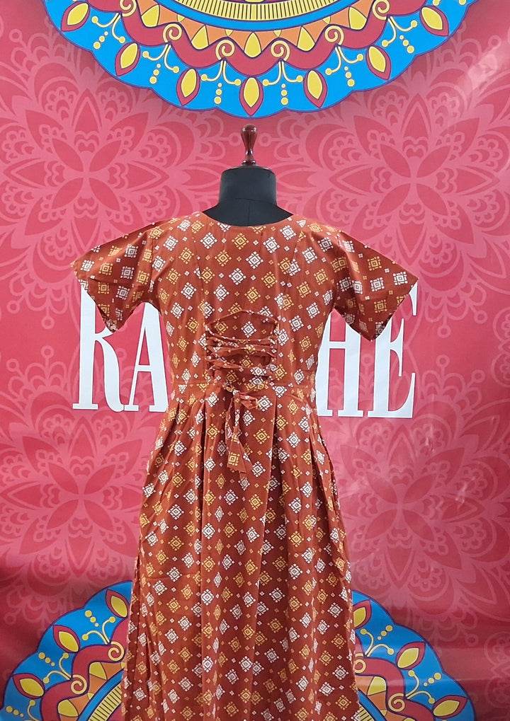 Jaipuri Corset Maxi