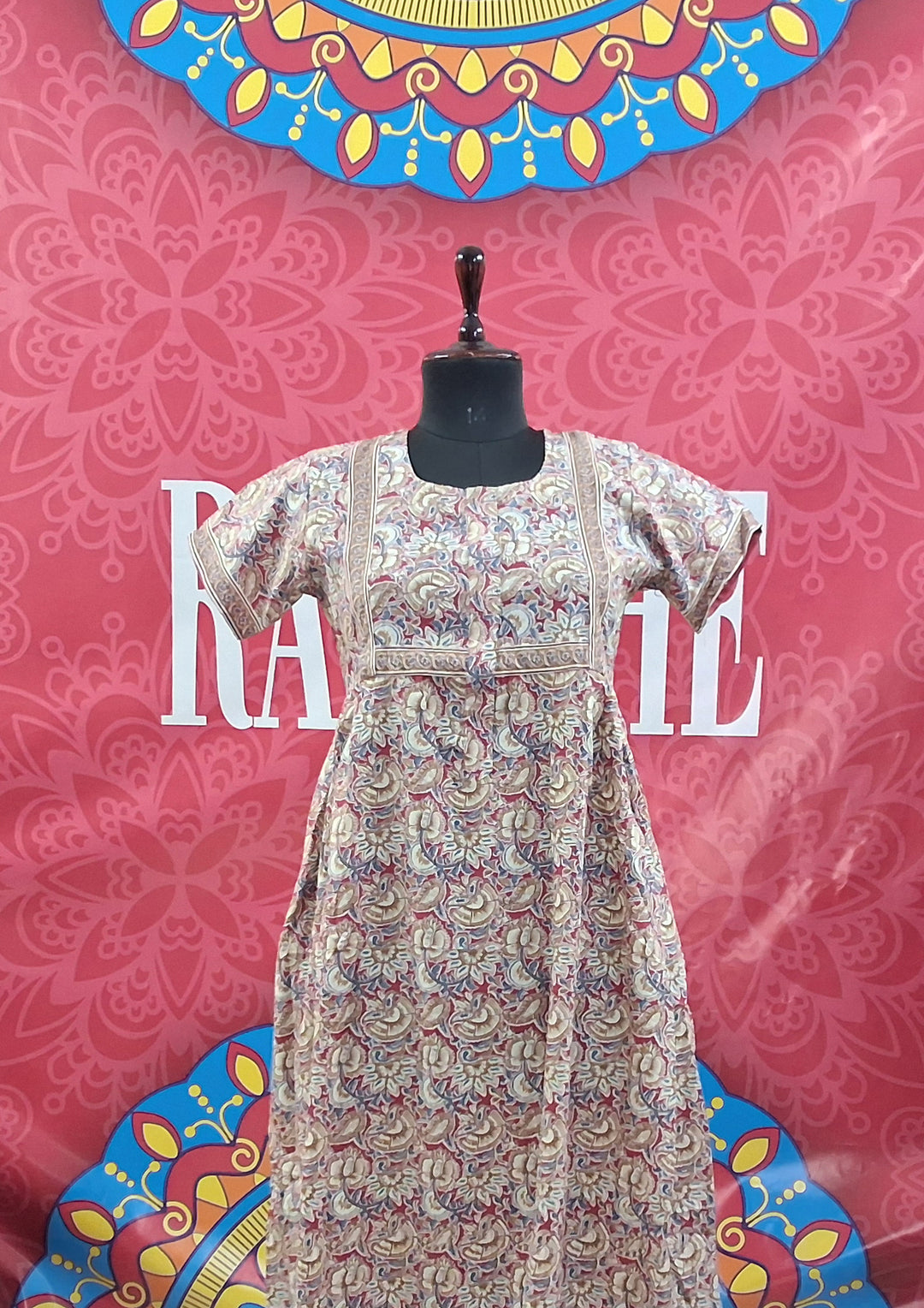 Jaipuri Border Maxi