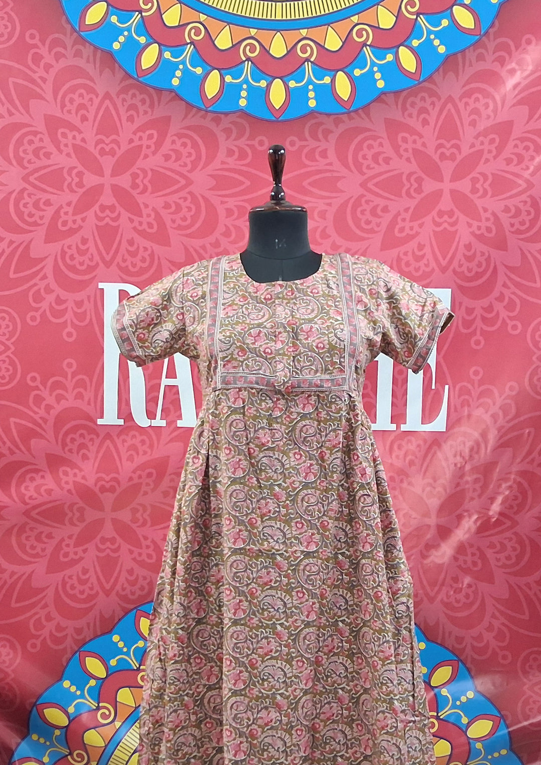 Jaipuri Border Maxi