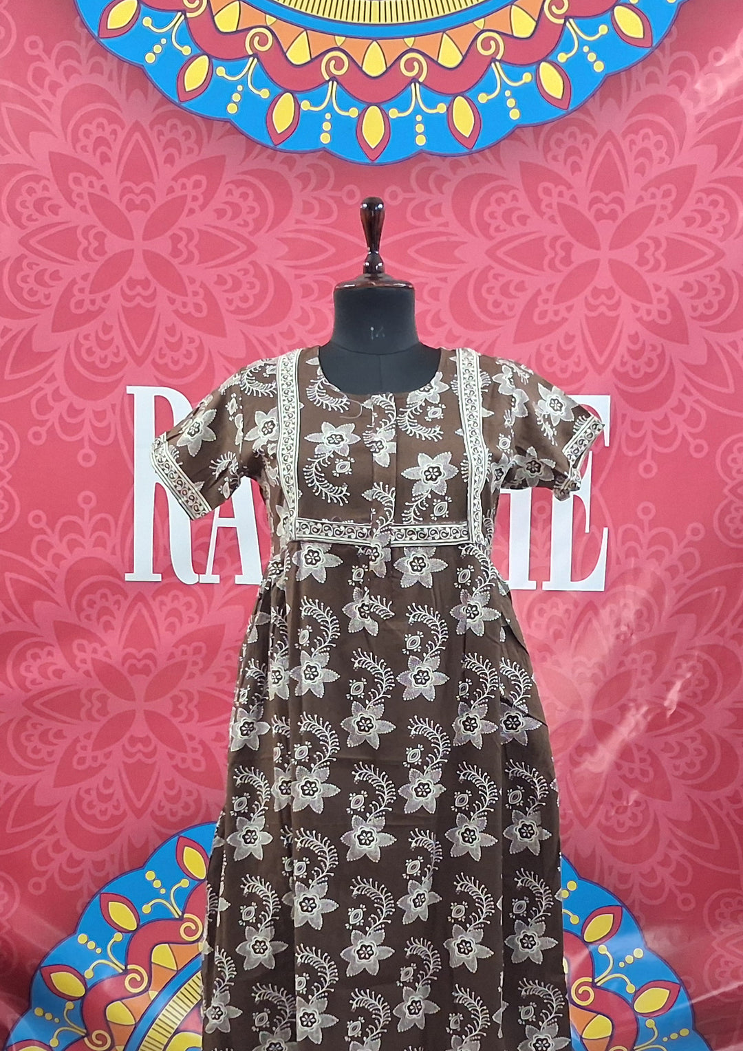 Jaipuri Border Maxi