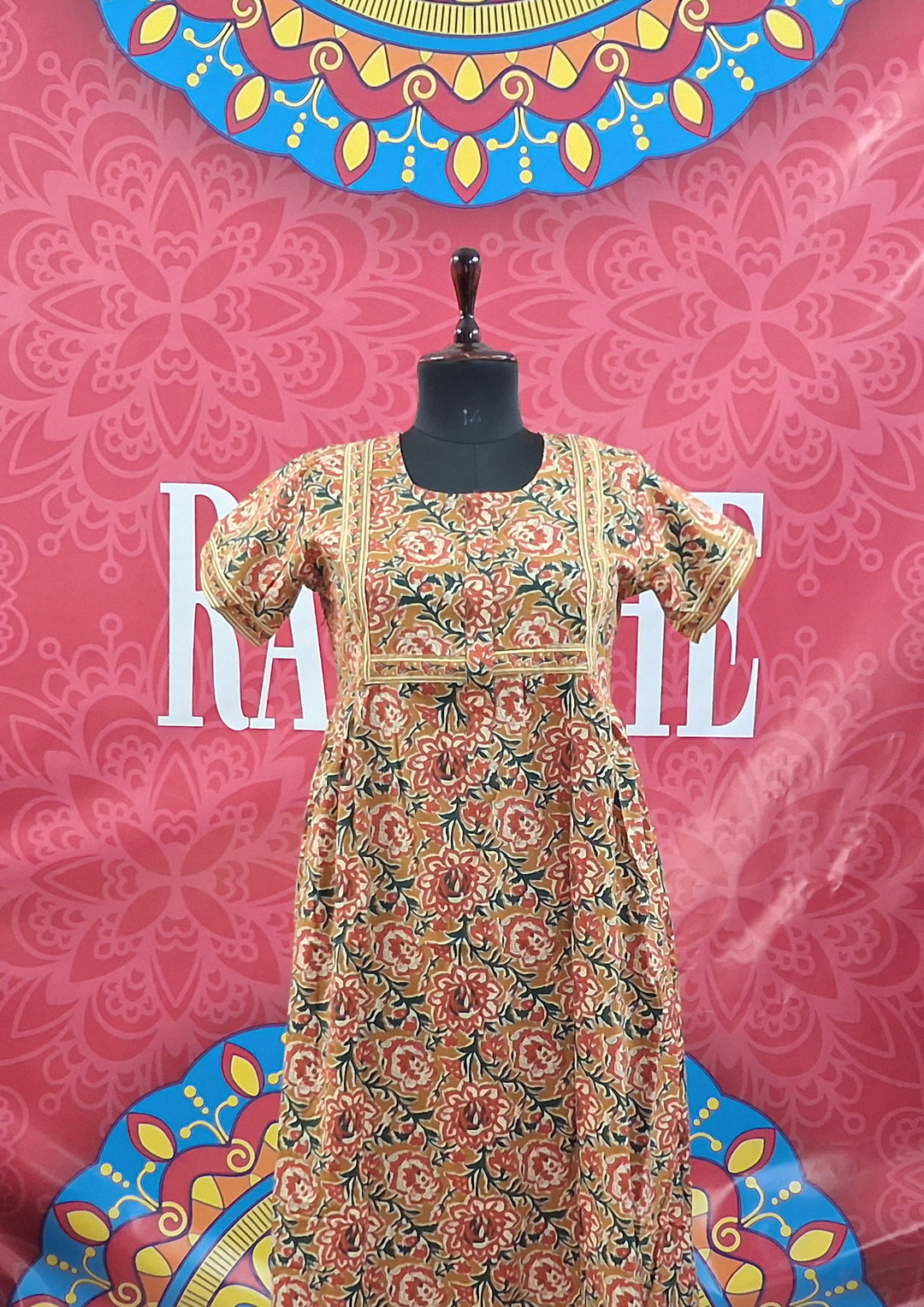 Jaipuri Border Maxi
