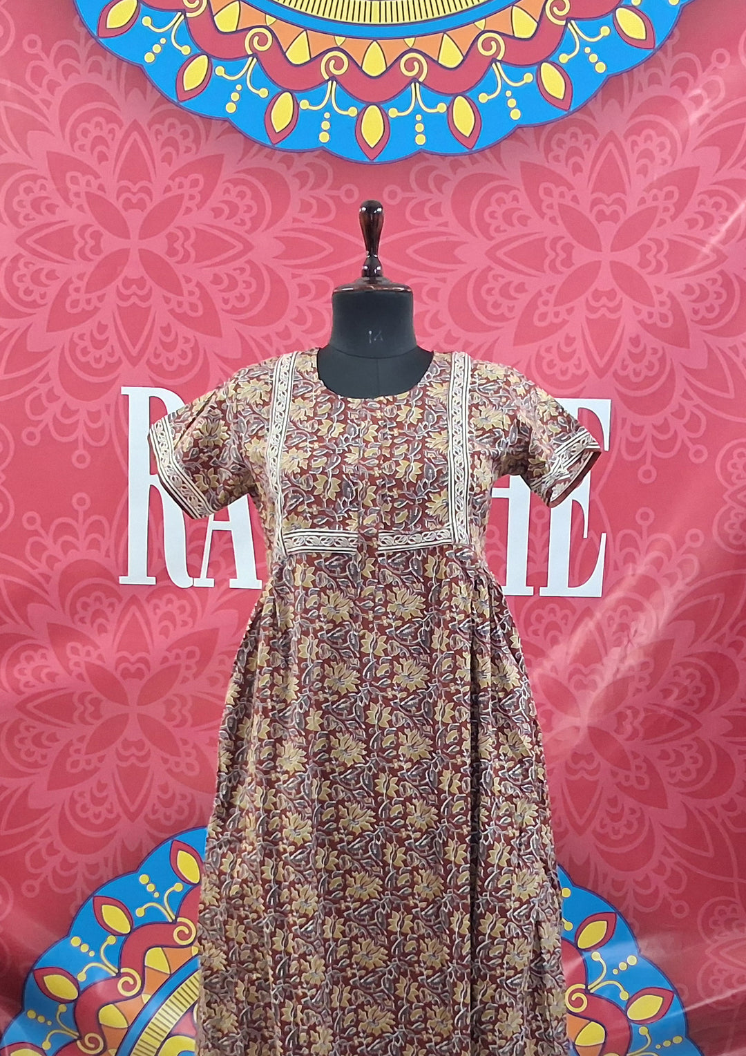 Jaipuri Border Maxi