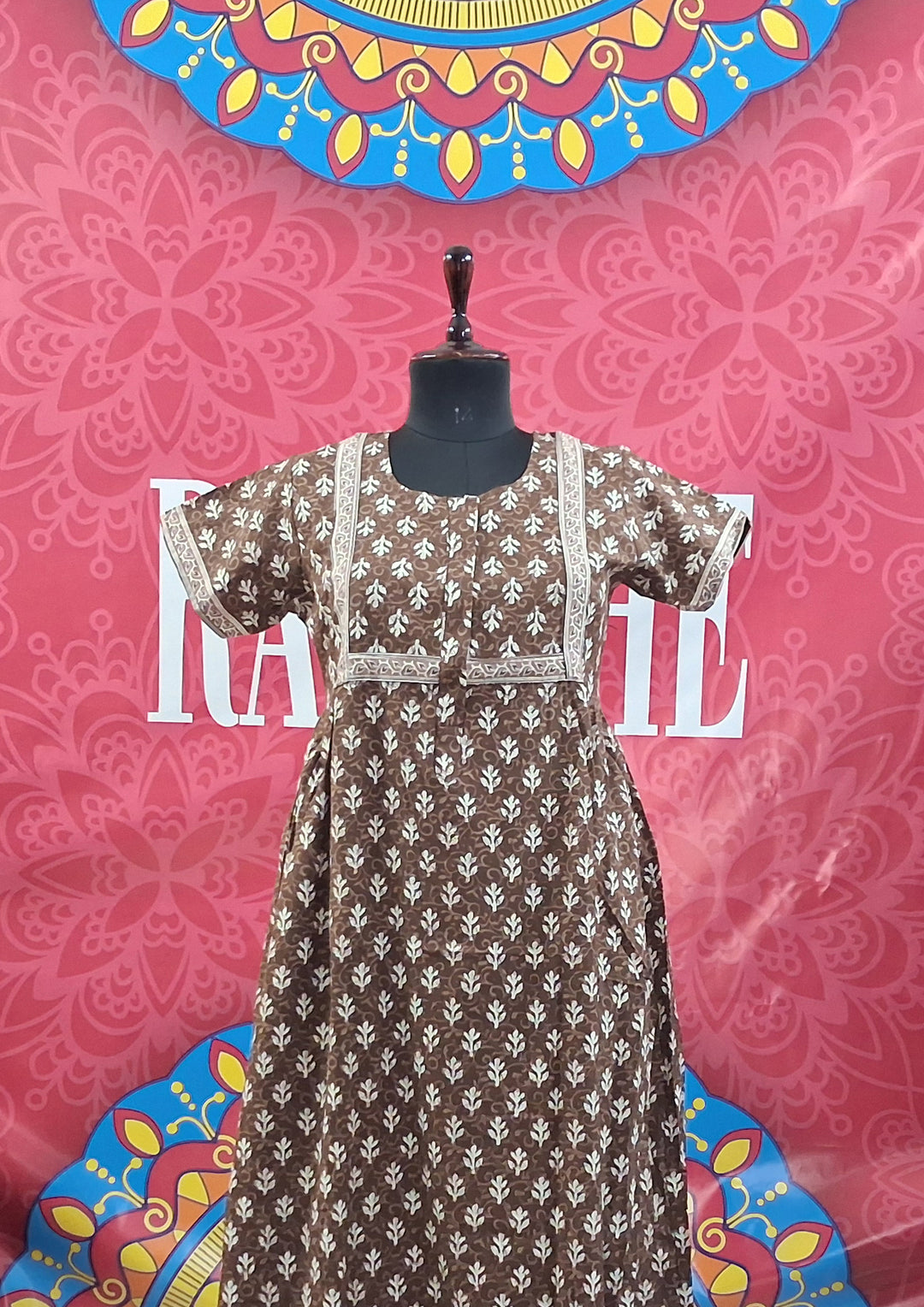 Jaipuri Border Maxi