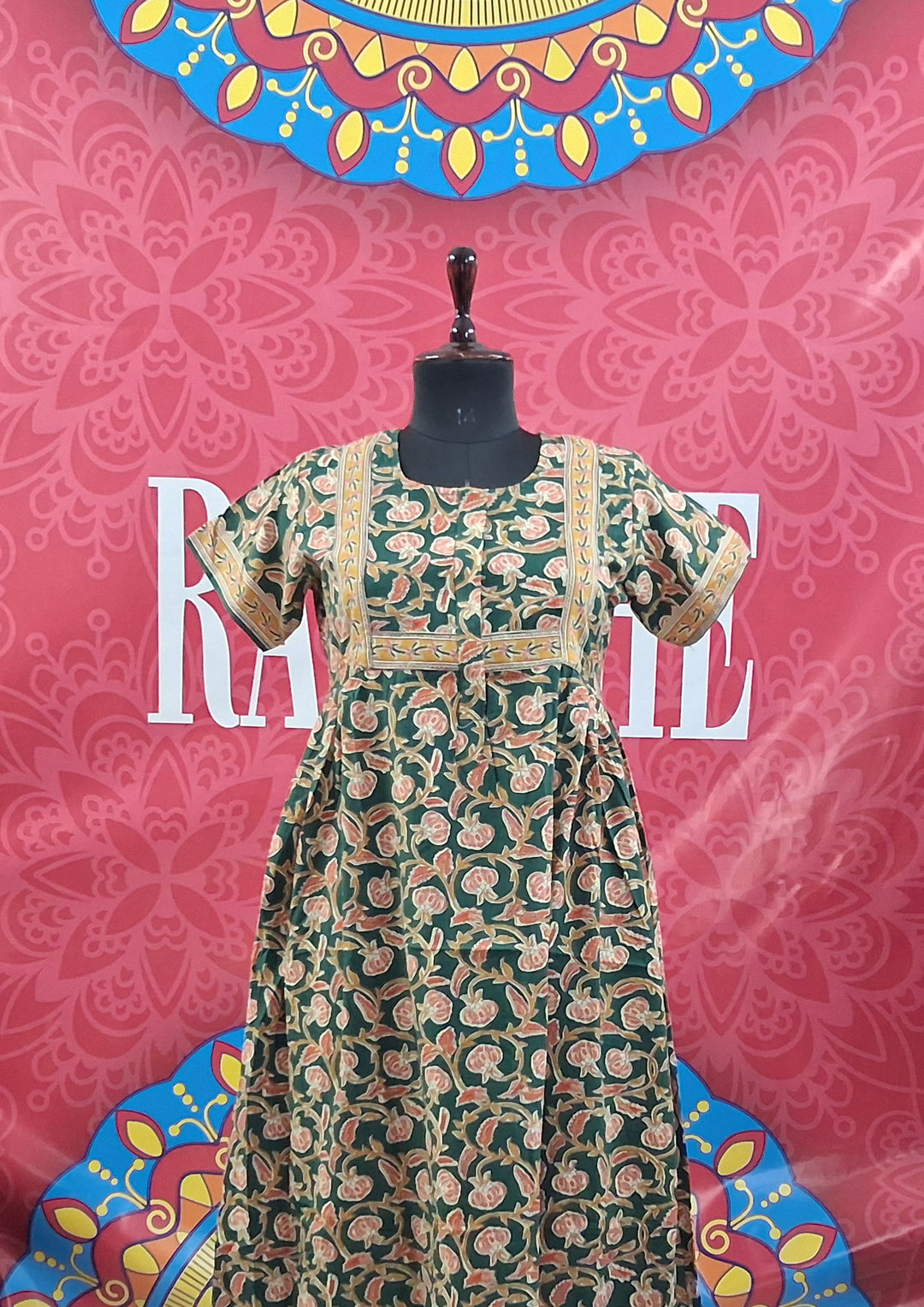Jaipuri Border Maxi