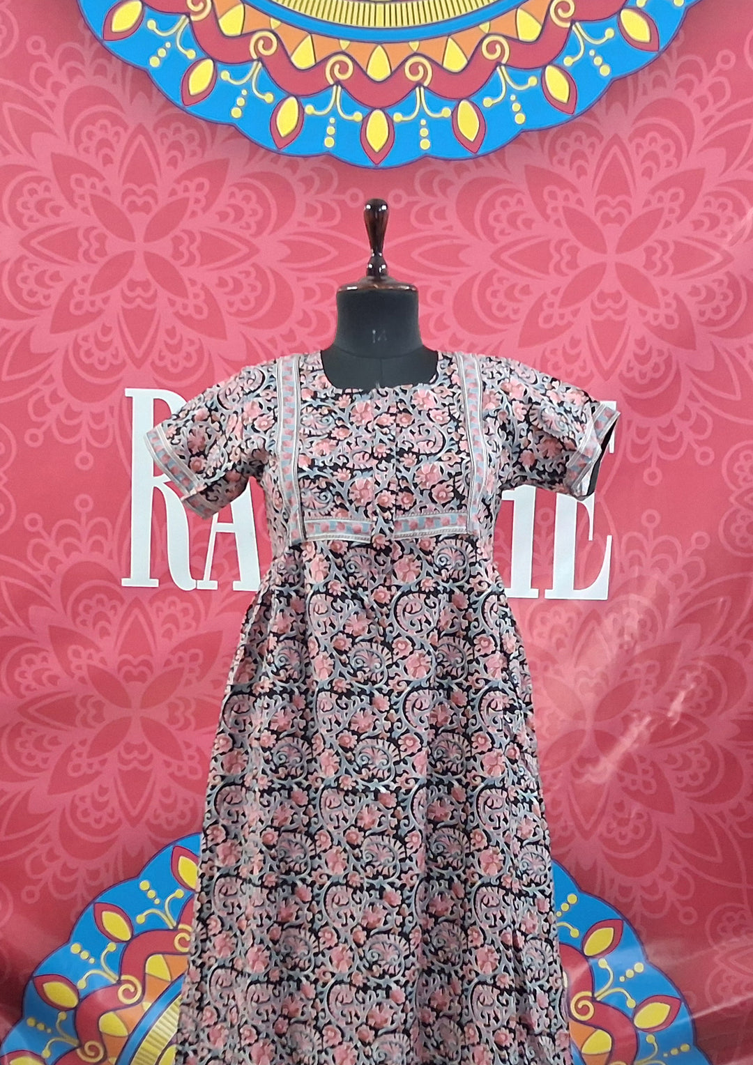 Jaipuri Border Maxi
