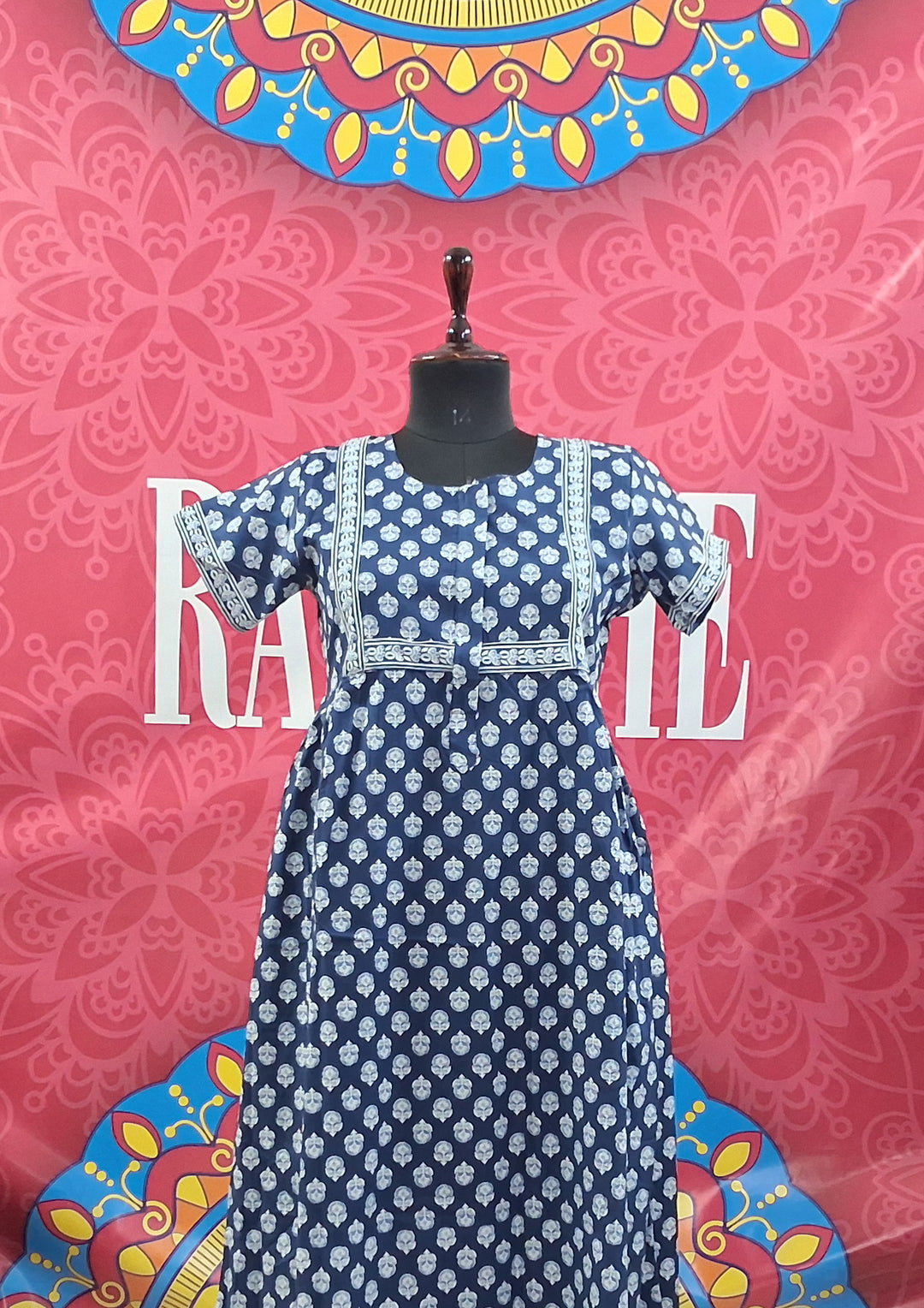 Jaipuri Border Maxi