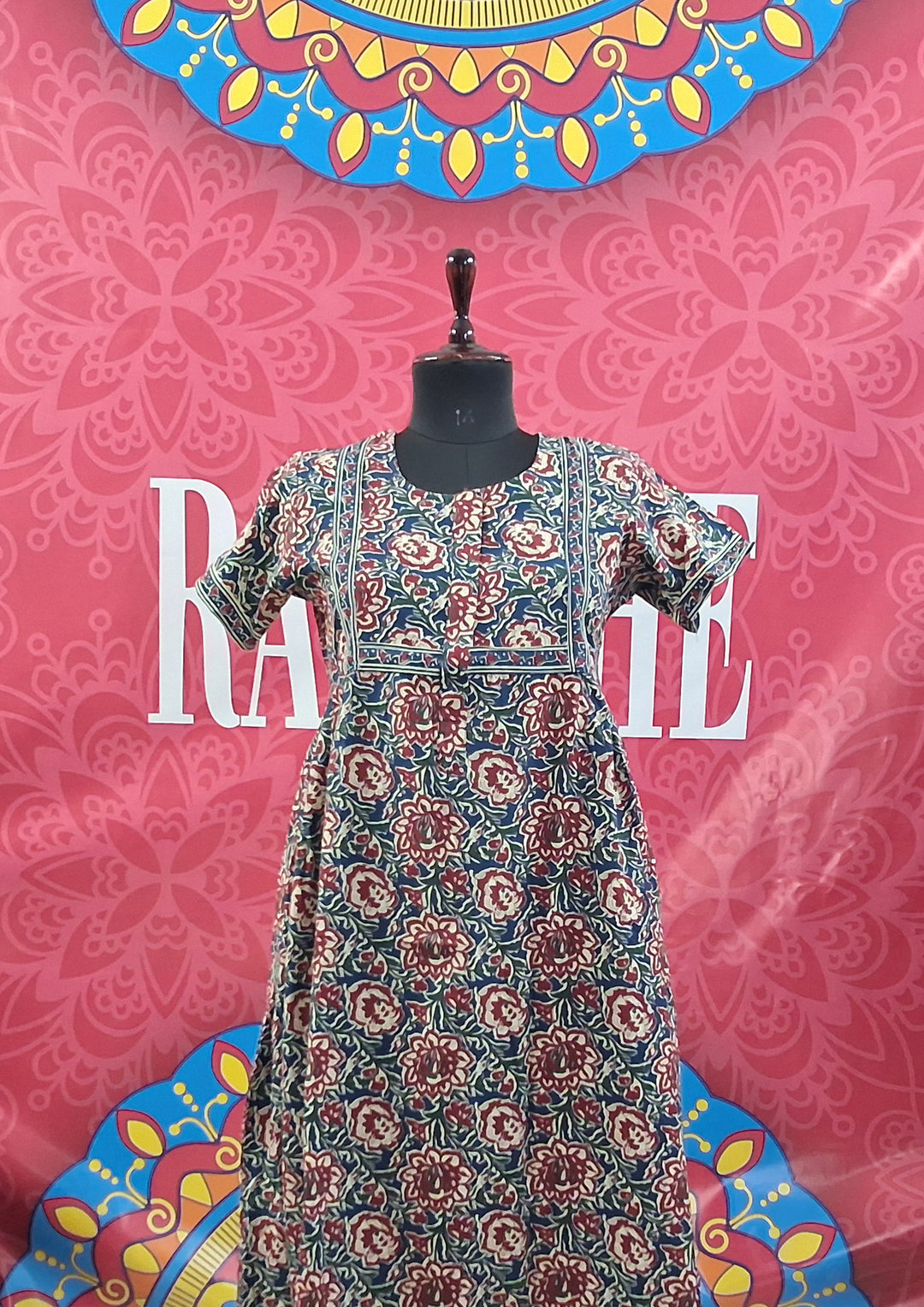 Jaipuri Border Maxi