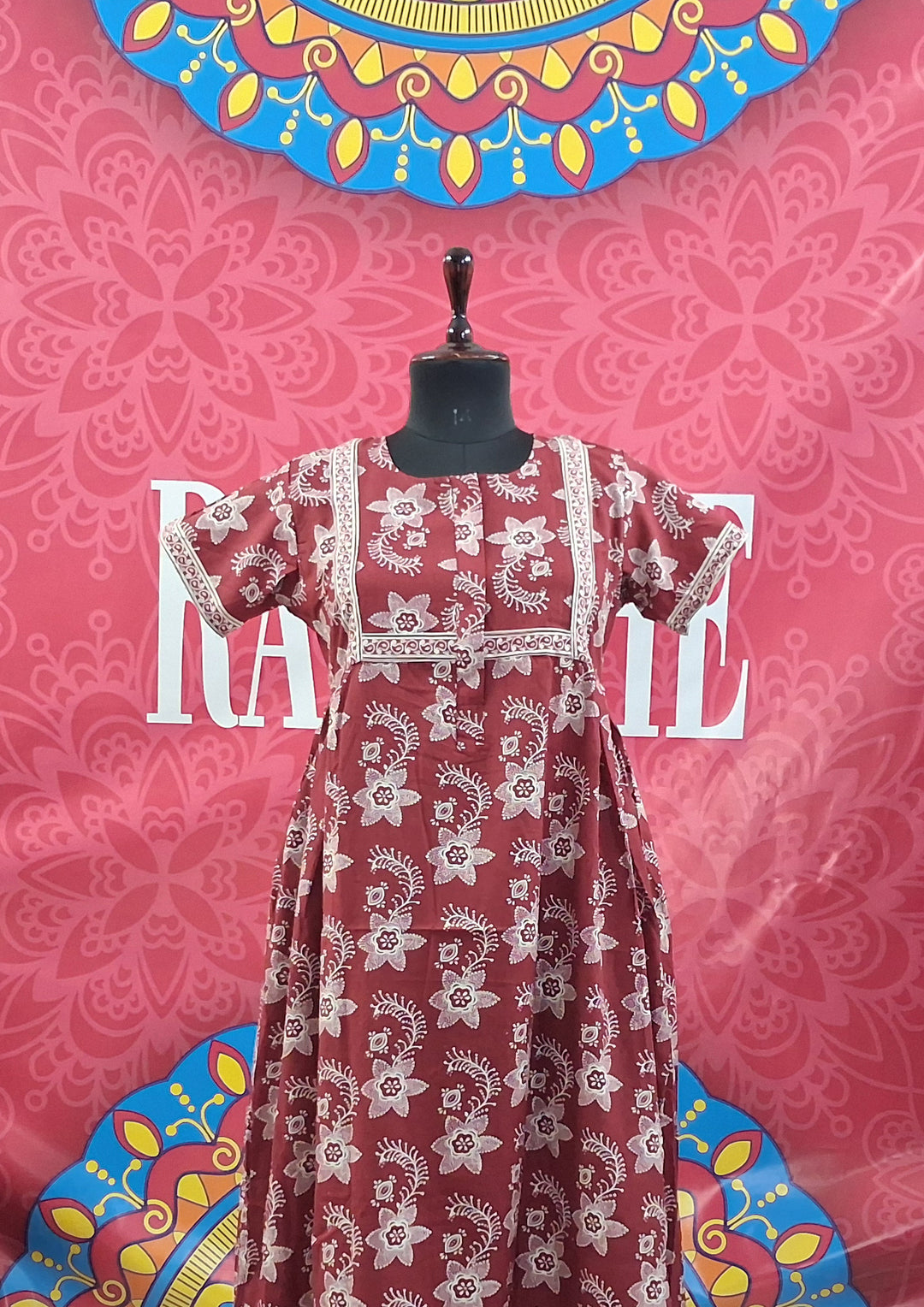 Jaipuri Border Maxi