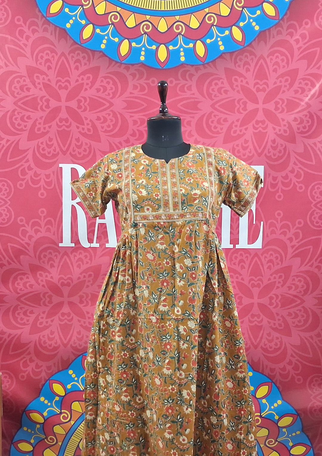 New Jaipuri Feeding Border Maxi