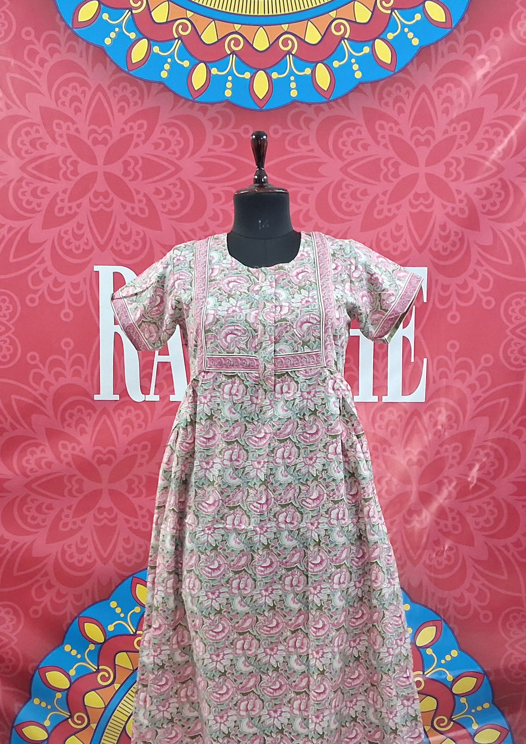 Jaipuri Border Maxi