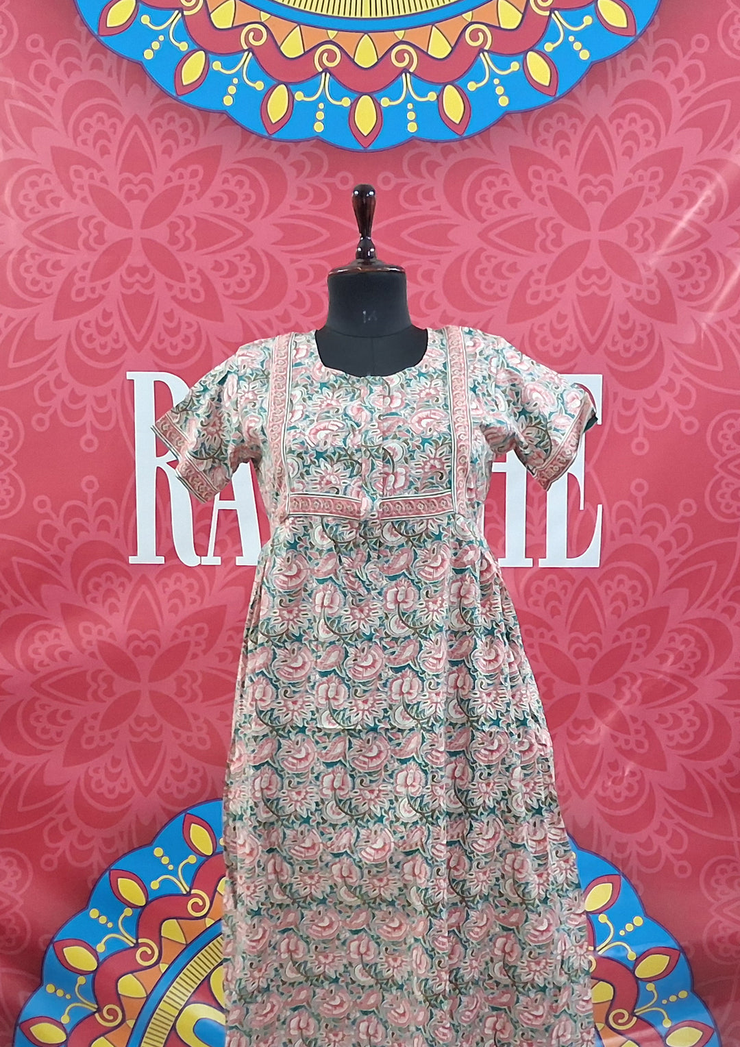 Jaipuri Border Maxi