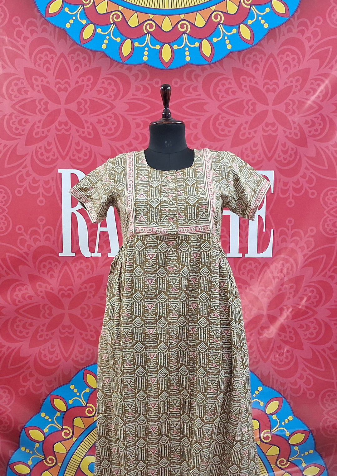Jaipuri Border Maxi