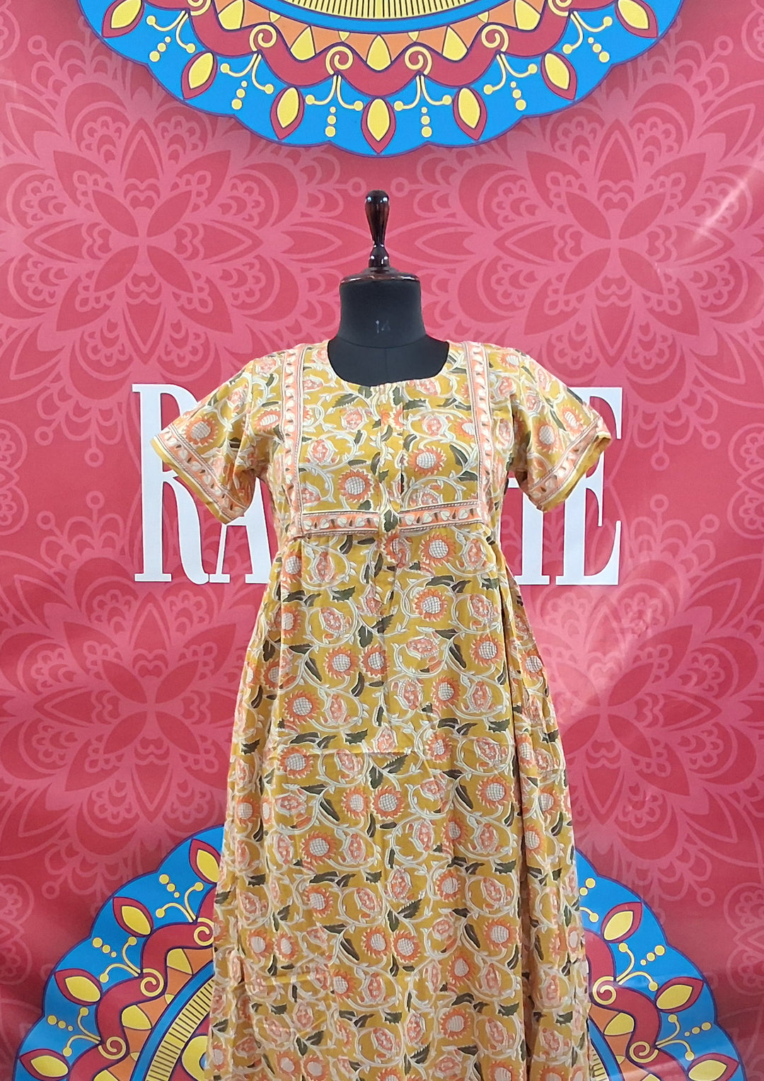 Jaipuri Border Maxi