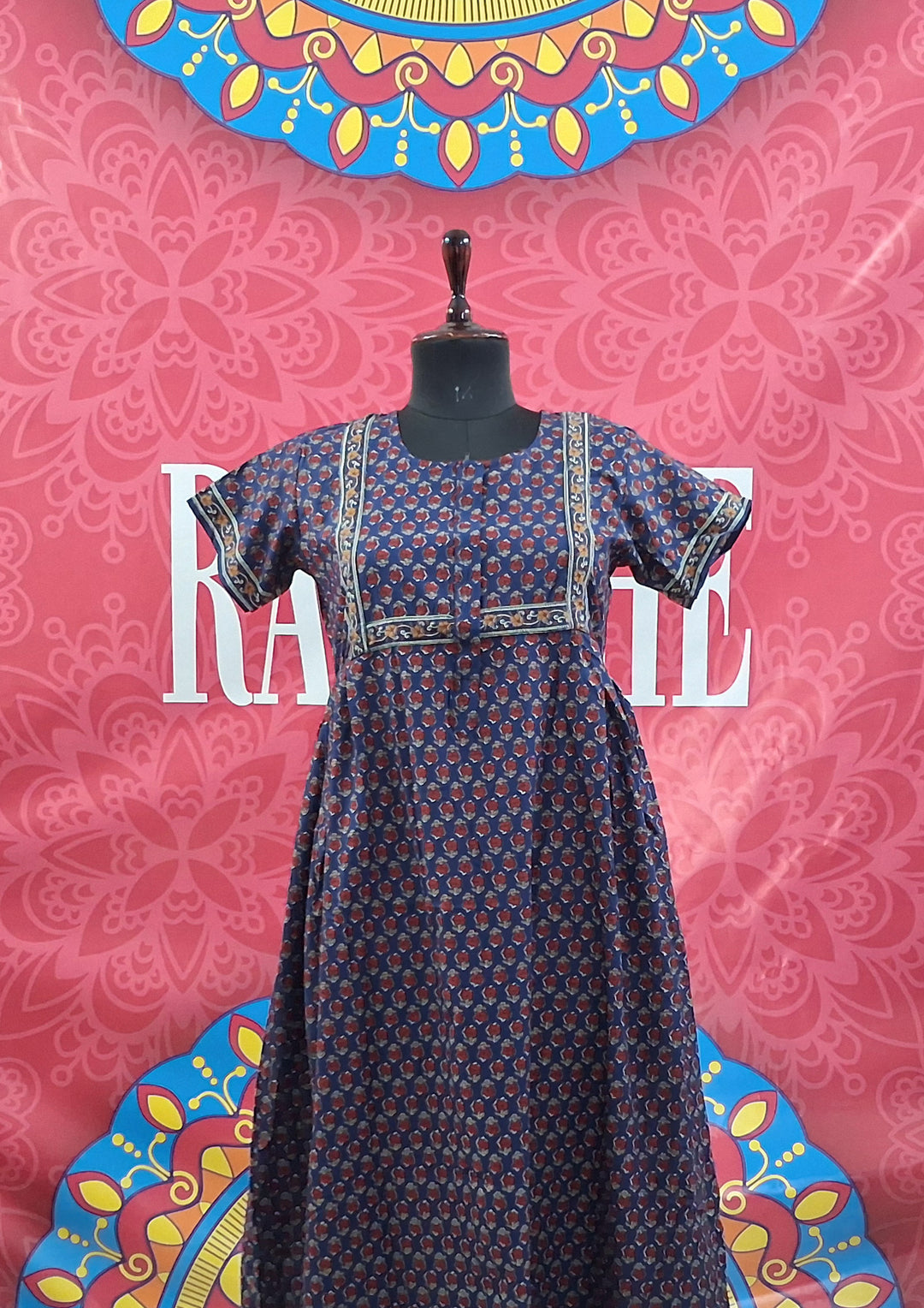Jaipuri Border Maxi