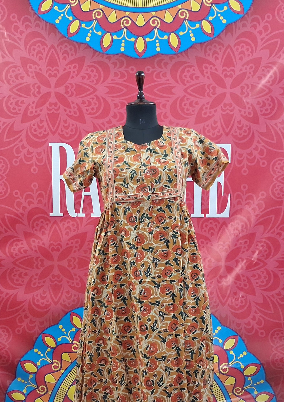 Jaipuri Border Maxi