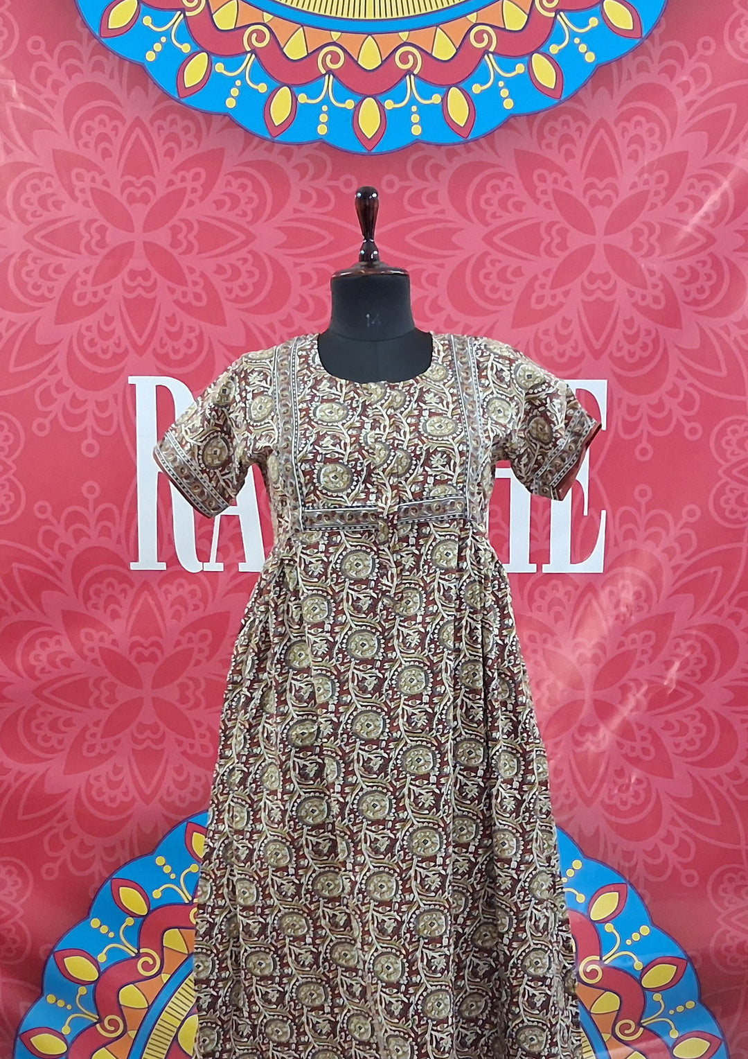 Jaipuri Border Maxi