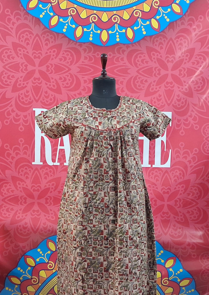 Kalamkari Night Gown