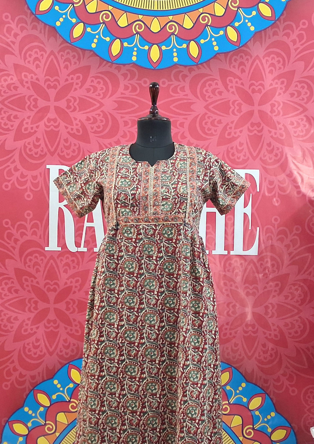 Jaipuri Border Maxi