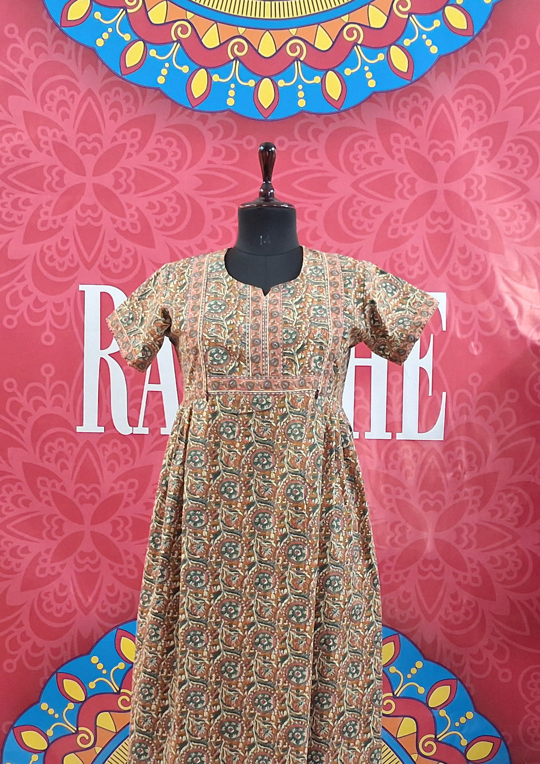 New Jaipuri Feeding Border Maxi