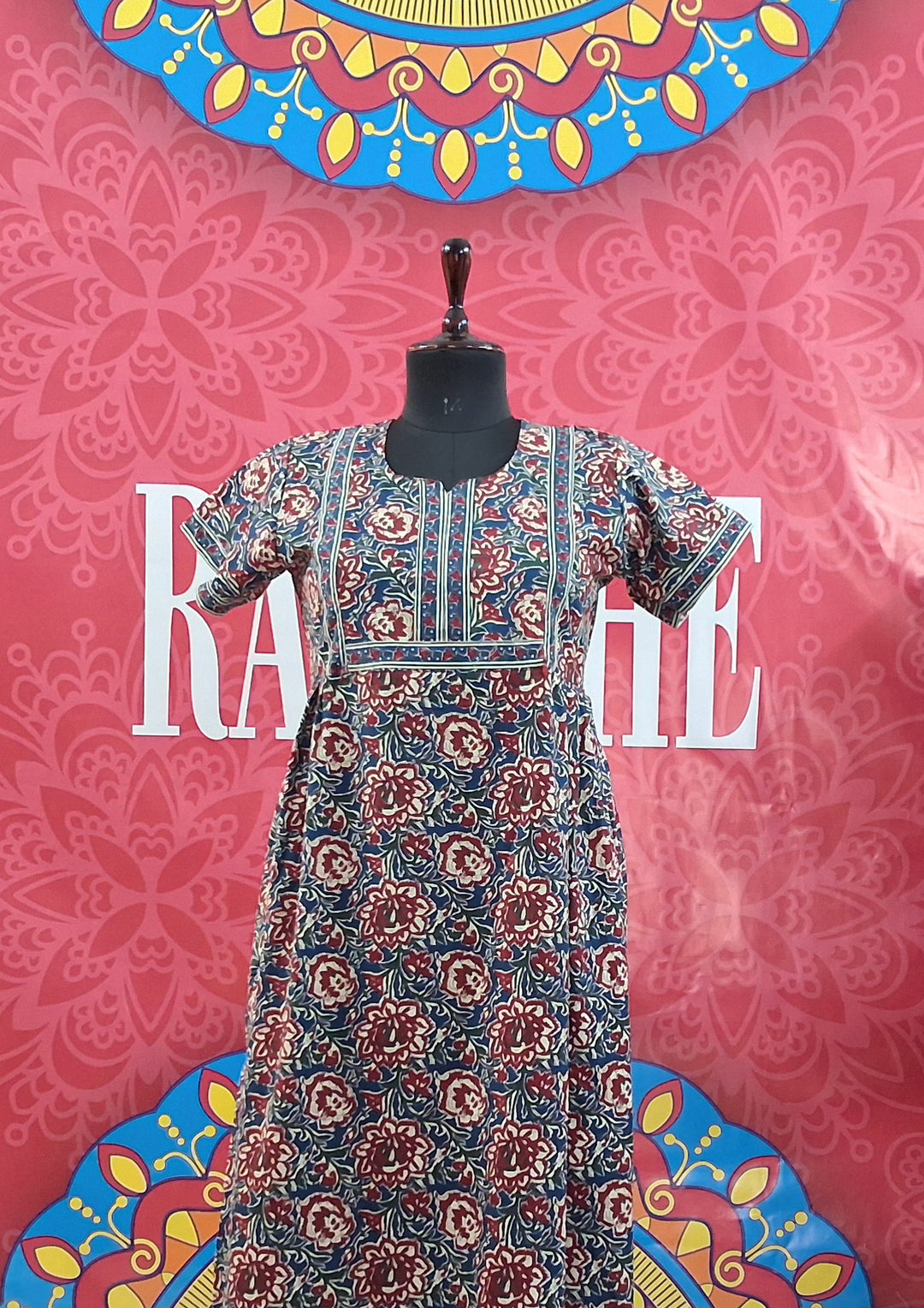 New Jaipuri Feeding Border Maxi