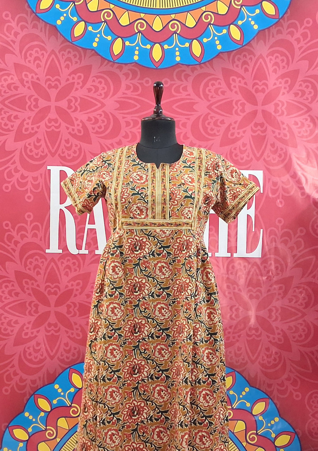 New Jaipuri Feeding Border Maxi