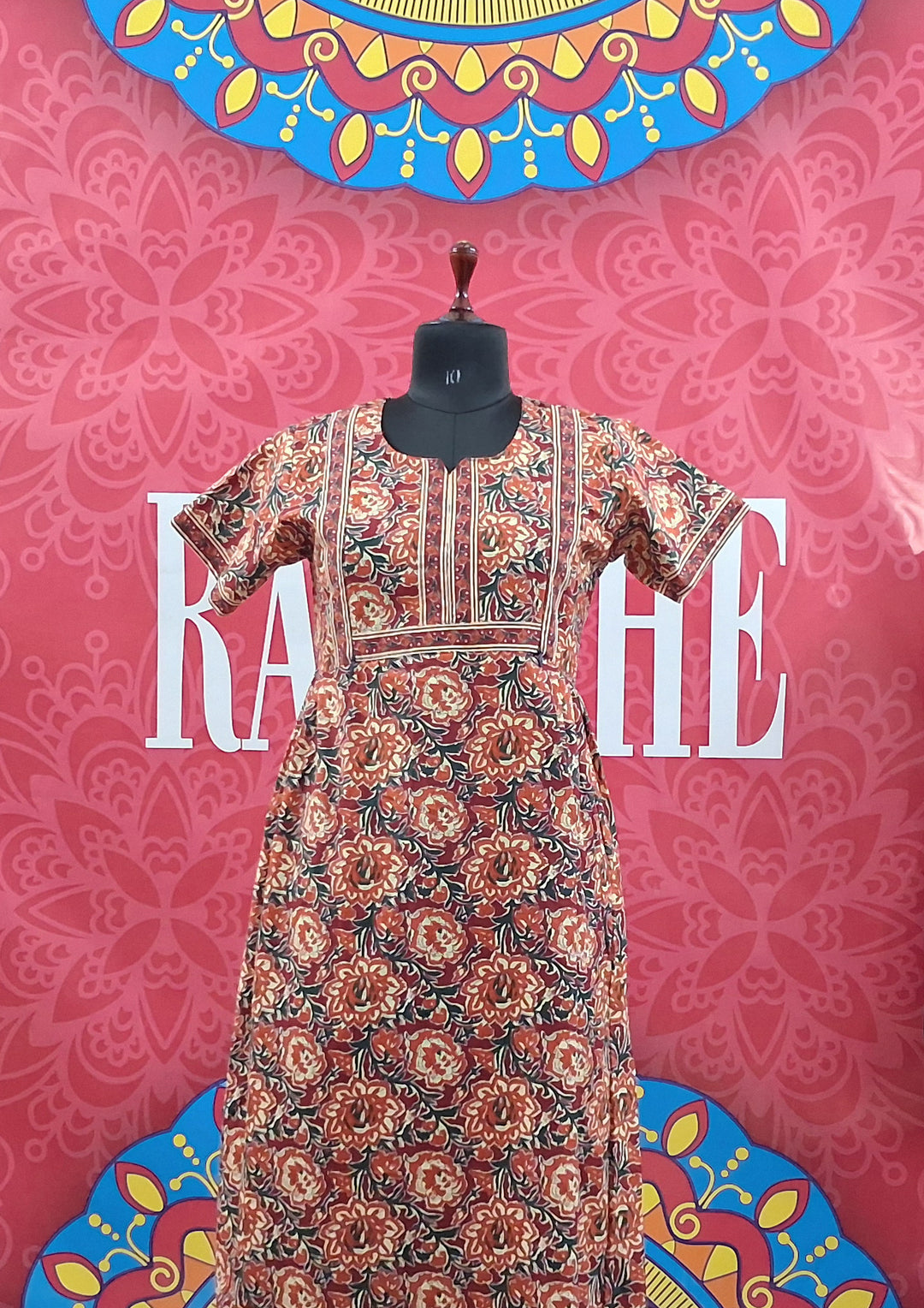 New Jaipuri Feeding Border Maxi