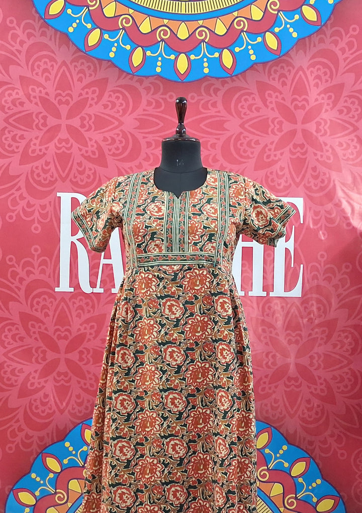 New Jaipuri Feeding Border Maxi