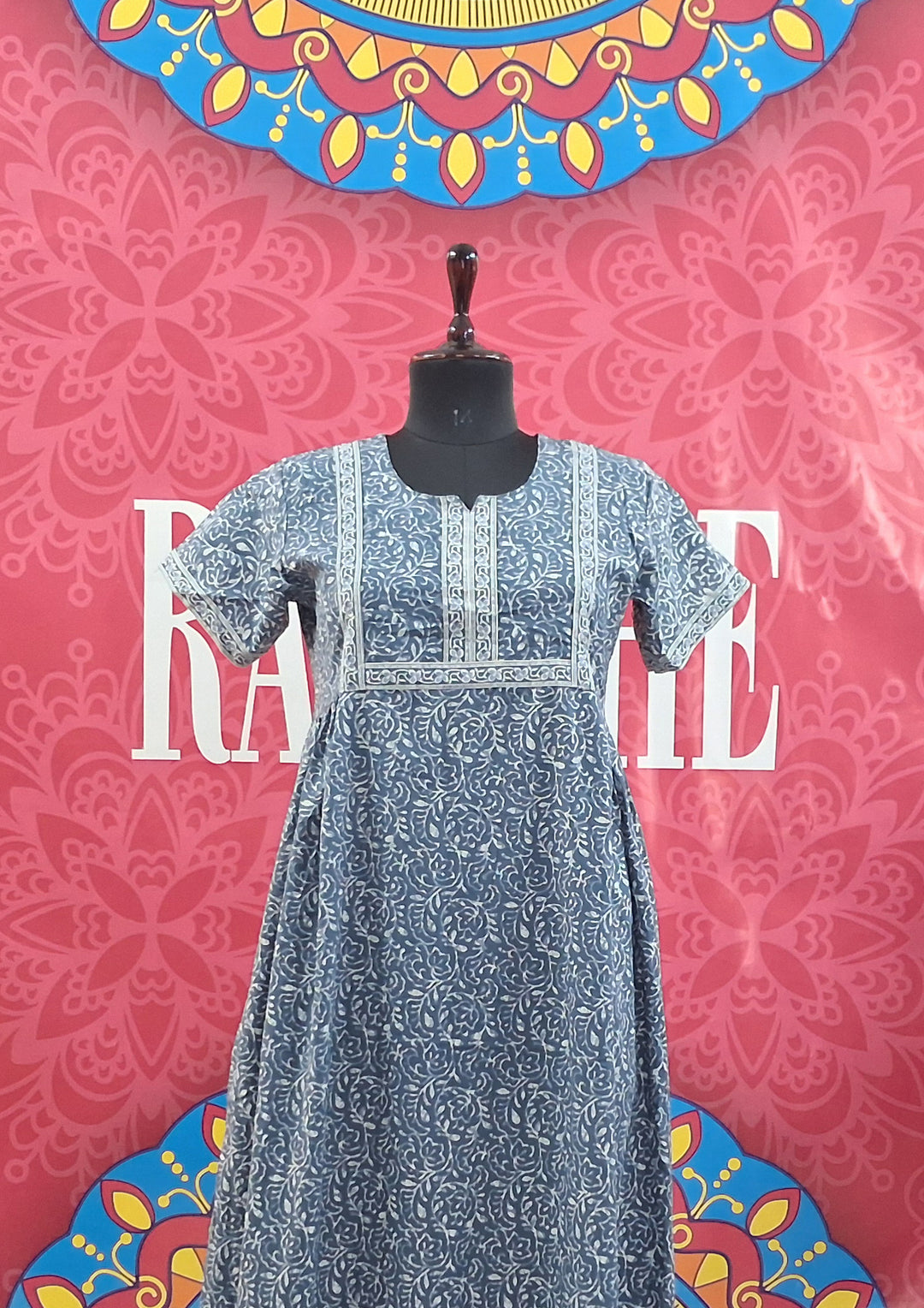 Jaipuri Border Maxi