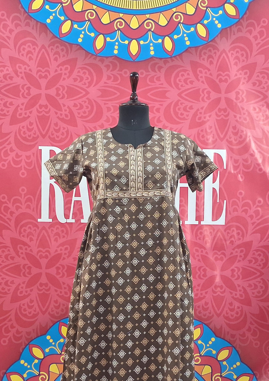 Jaipuri Border Maxi