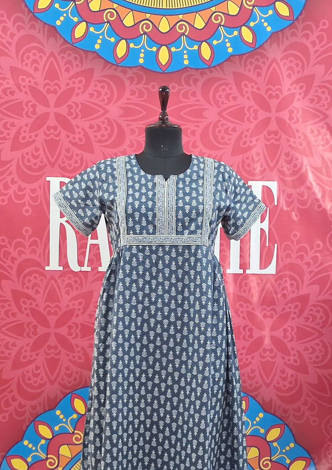 Jaipuri Border Maxi